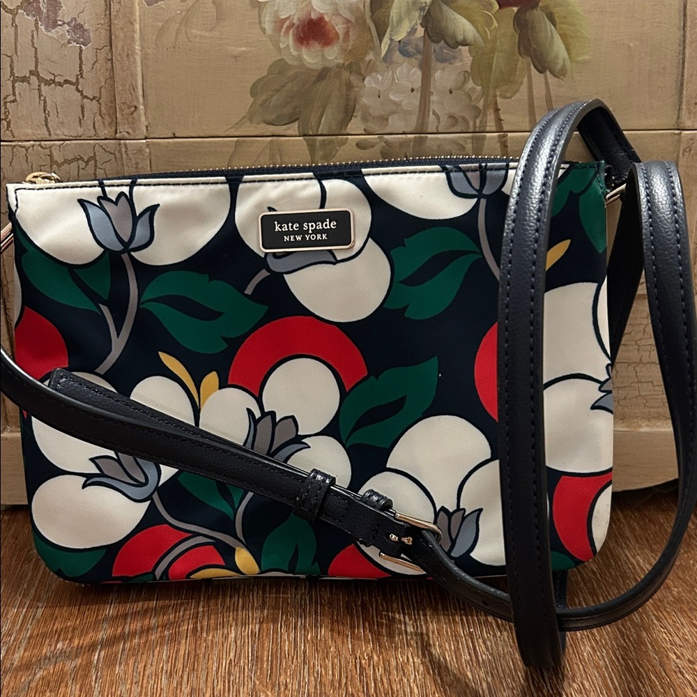 Kate Spade Multicolor Floral Crossbody Bag